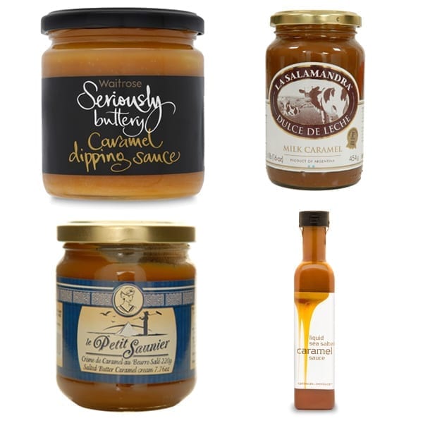 The taste test: caramel sauces and salted caramel sauces