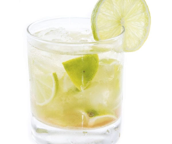 Caipirinha sorbet