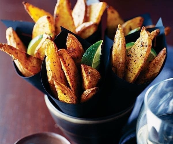Air fryer potato wedges
