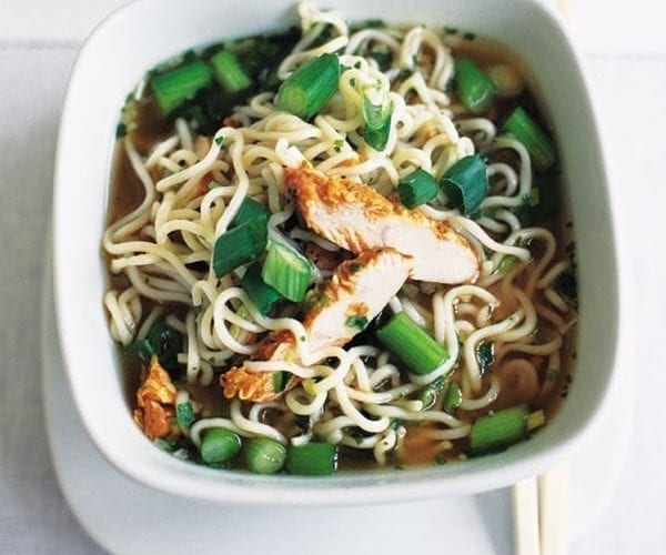 Speedy chicken noodles