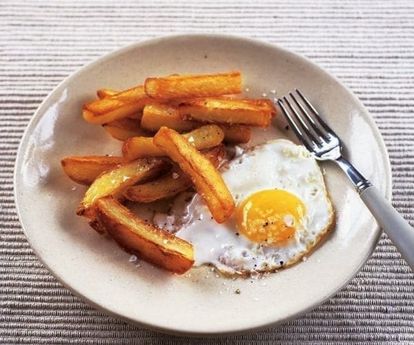 The ultimate egg and chips