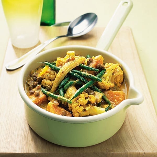 Spiced vegetable curry