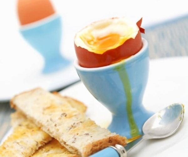 Boiled egg with soldiers