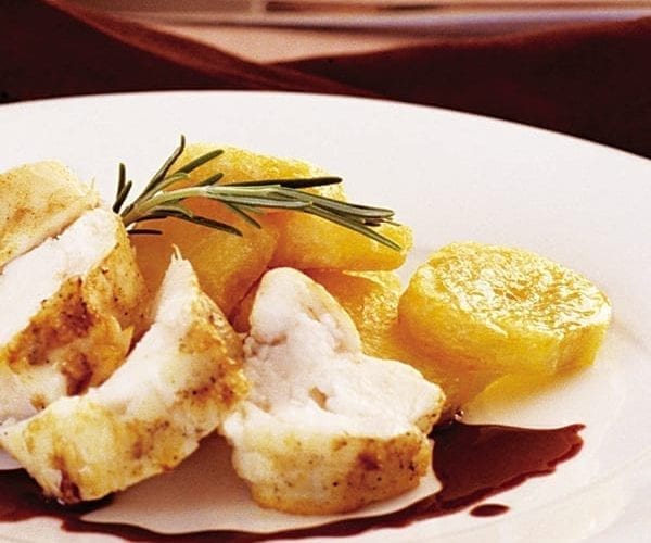 Rosemary and garlic roast potatoes