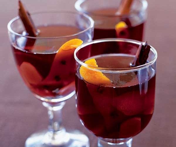 Flaming rum punch