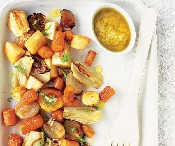 roasted root vegetables