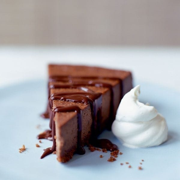 Chocolate cheesecake