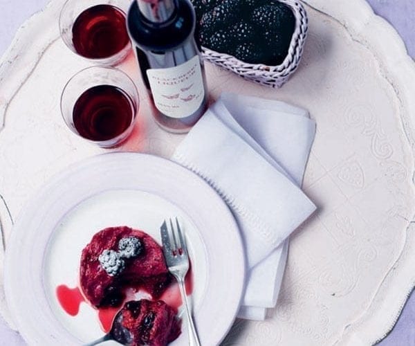 Summer pudding stacks