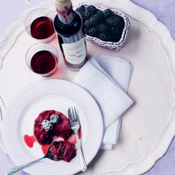 Summer pudding stacks