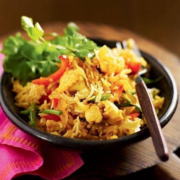 Vegetable biryani