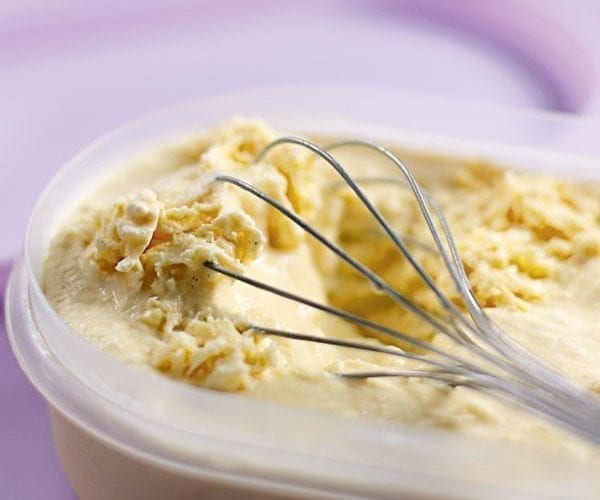 Vanilla ice cream