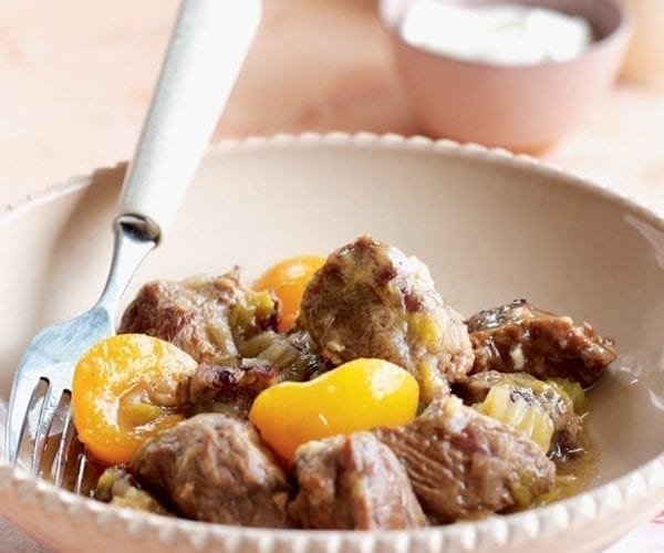 Lamb and apricots