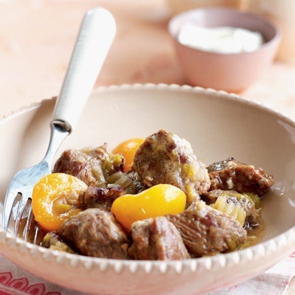 Lamb and apricots