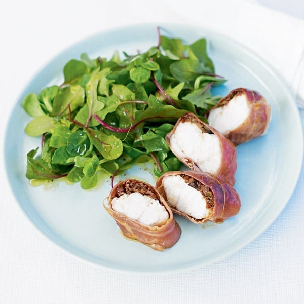 Monkfish with Parma ham