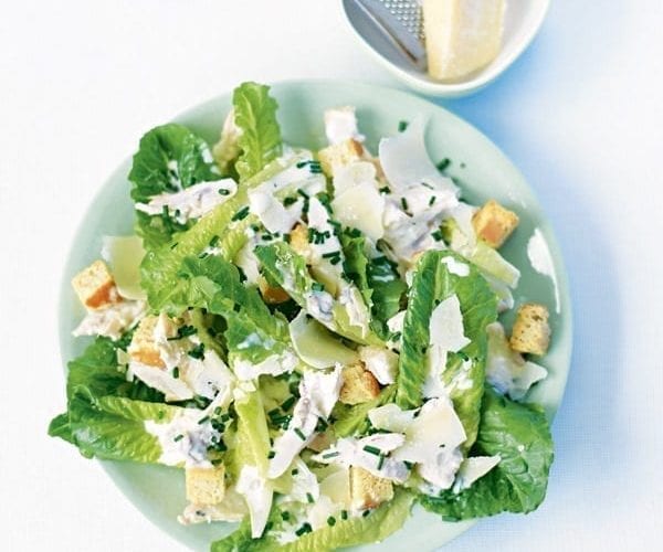 Proper chicken caesar salad