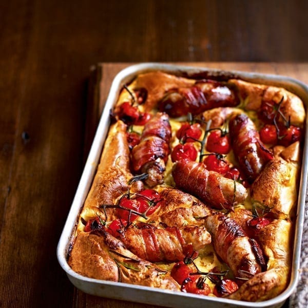 Toad in the hole for two