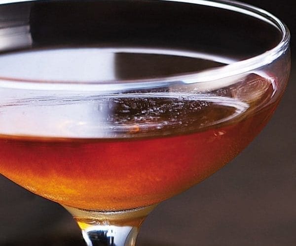 Pickled bramble martini