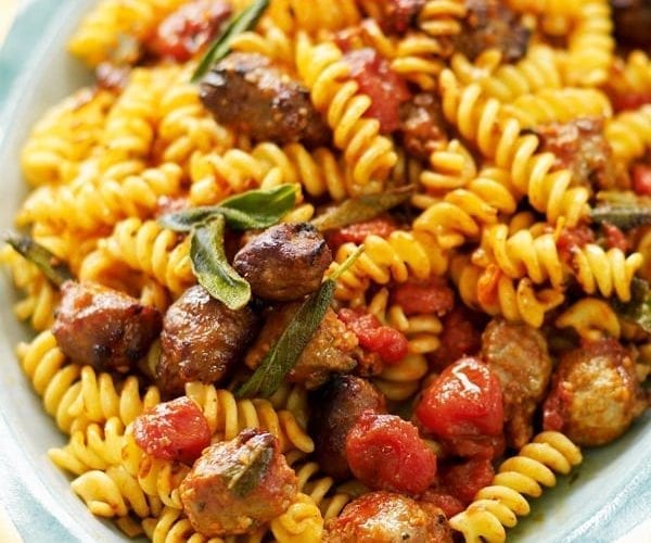 sage and sausage pasta