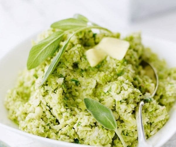 Brussels sprout mash