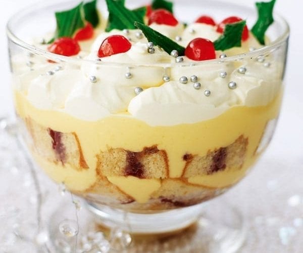 Classic 70s sherry trifle recipe