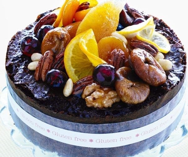 Gluten-free rich fruit cake