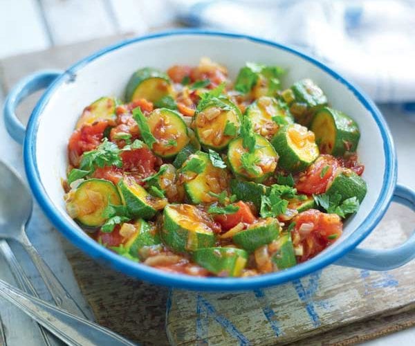Courgette ratatouille