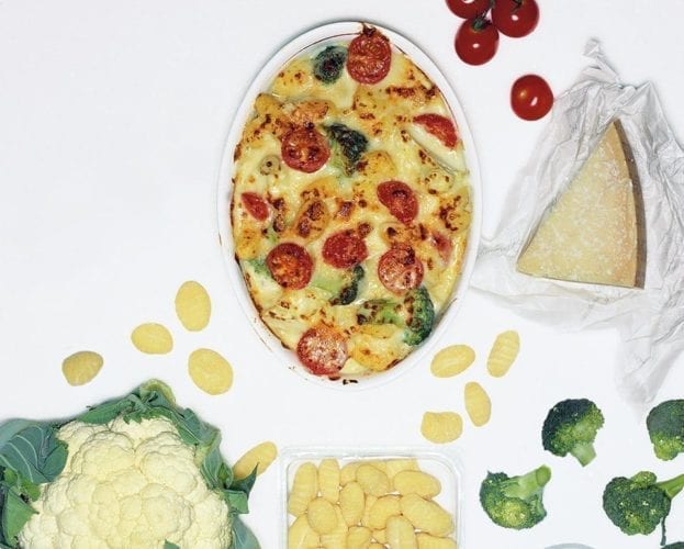 Cauliflower cheese-style gnocchi