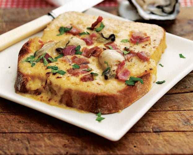 Healthier Welsh rarebit