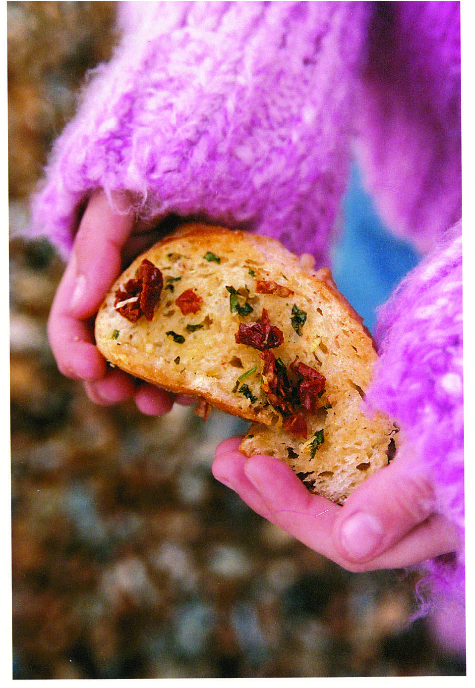 Sundried tomato, garlic and parsley bread recipe delicious. magazine