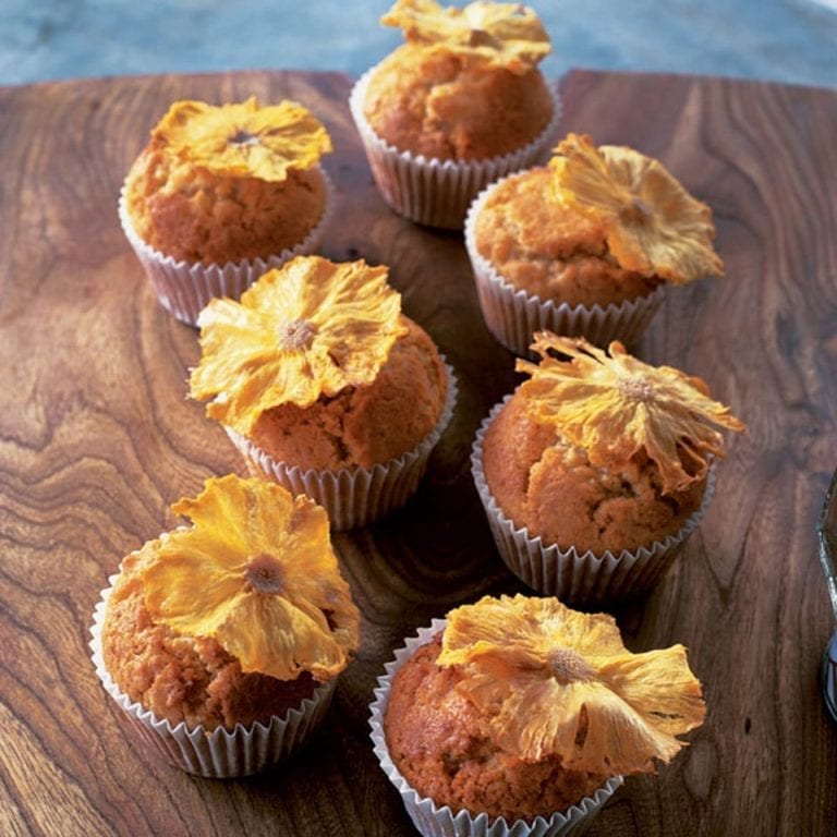 Pineapple cream cheese muffins