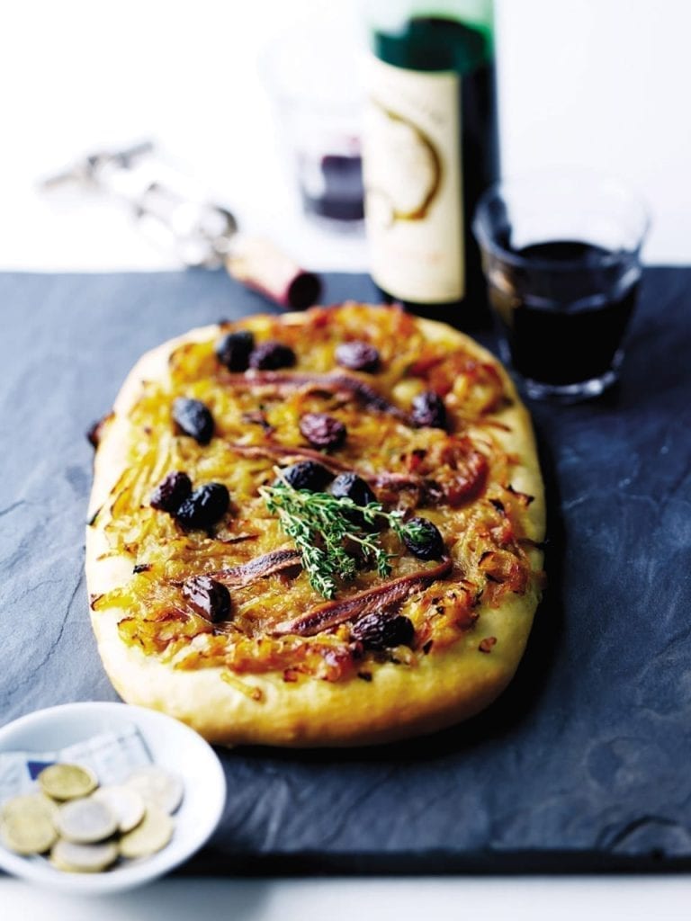 Pissaladière pizza