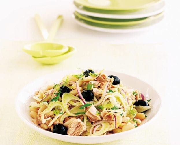 Tuna, fennel and white bean salad