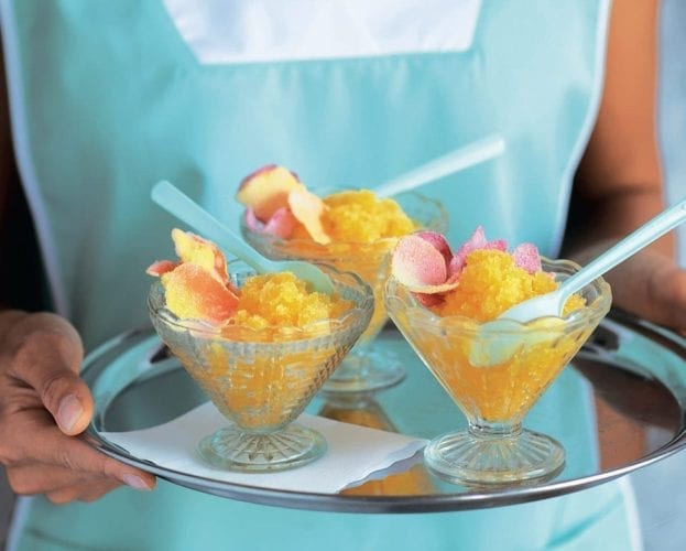 Bellini granita