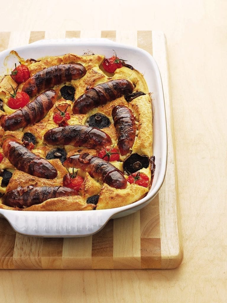 Brunch-style toad in the hole