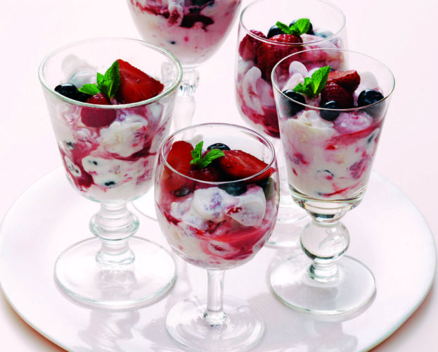 summer fruit mess