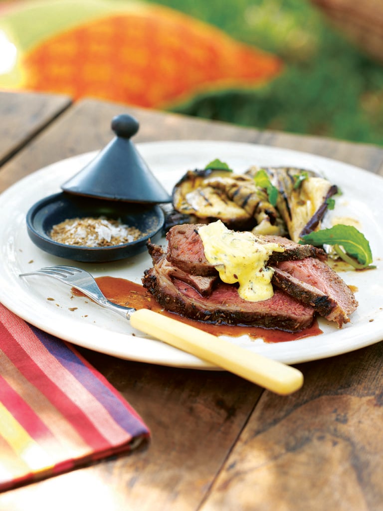 Moroccan Mechoui-style lamb with roasted cumin salt