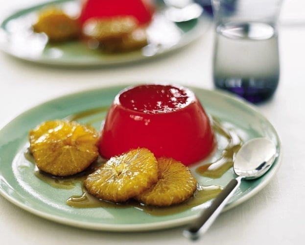 Fruity vodka jellies