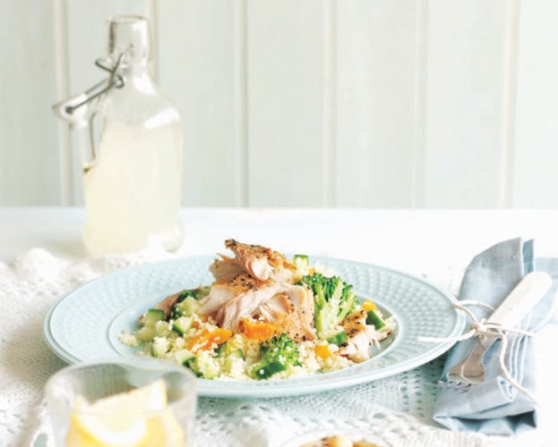 mackerel and couscous salad