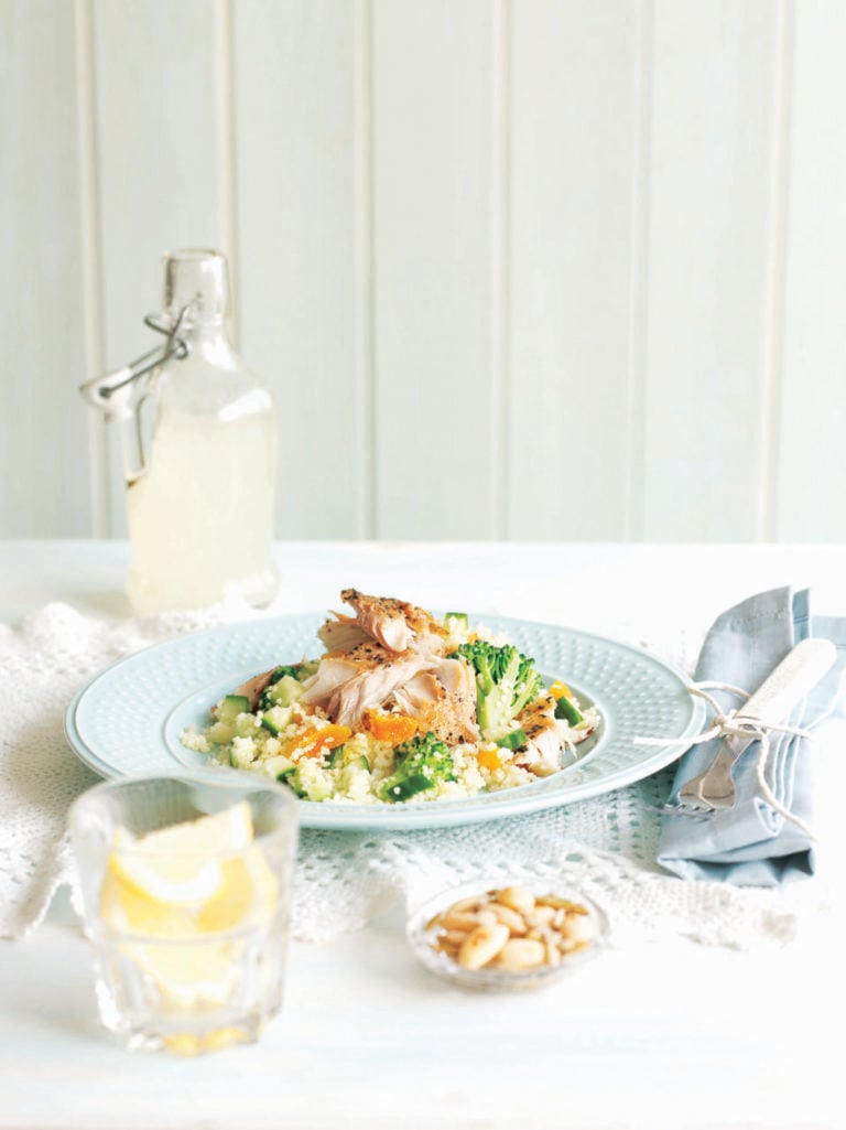 Smoked mackerel and couscous salad