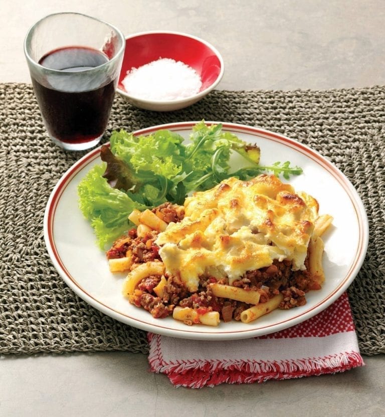 Pasticcio (Greek pasta bake)