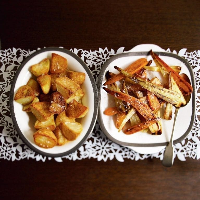 Crispy roast potatoes