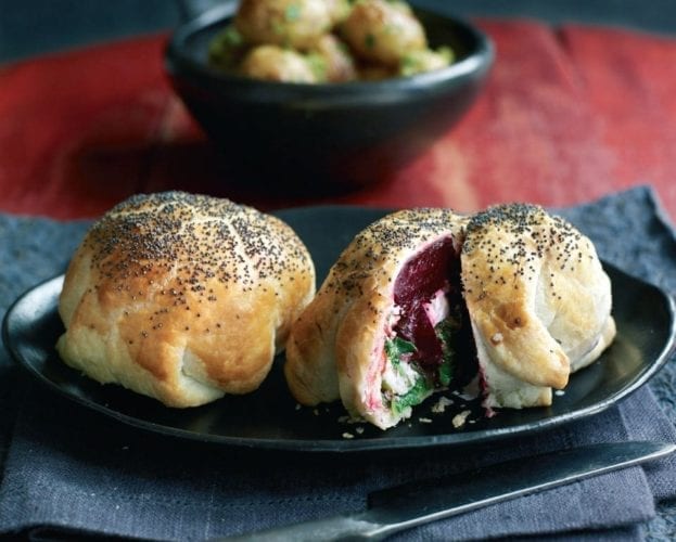 goats cheese parcels