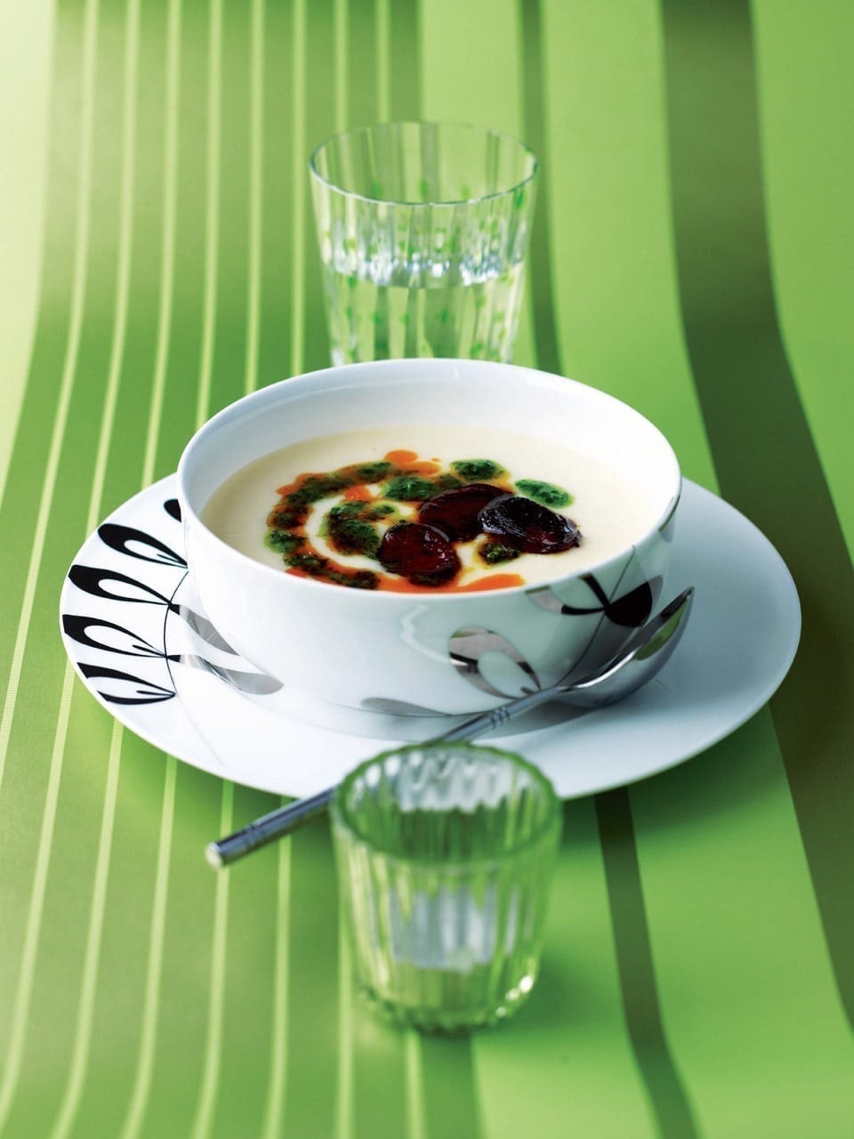Potato soup with chorizo recipe | delicious. magazine