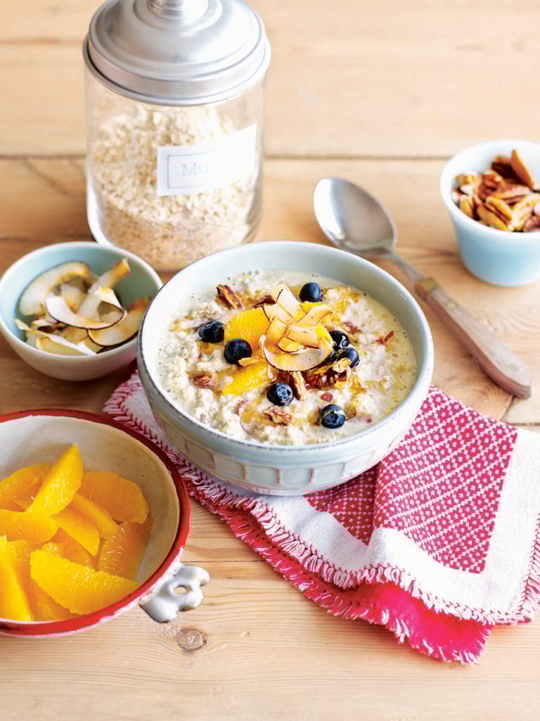 Apple and orange muesli