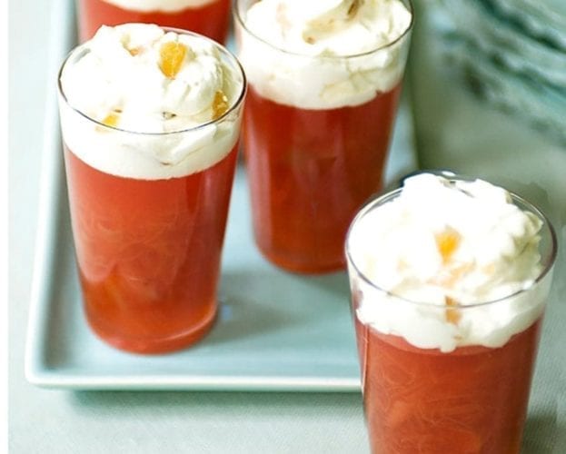 Rhubarb jellies