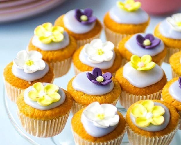 lavender cupcakes