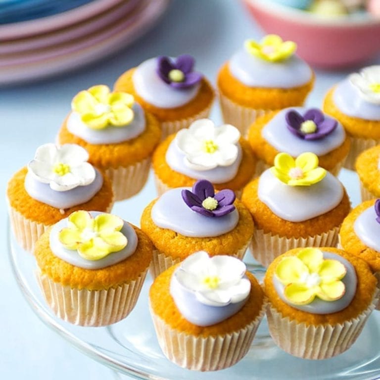 Lavender cupcakes