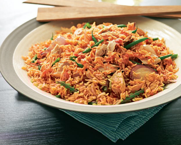 Tuna and tomato fry-up