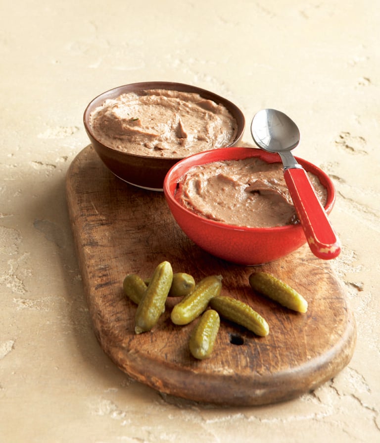 Chicken liver and Madeira parfait