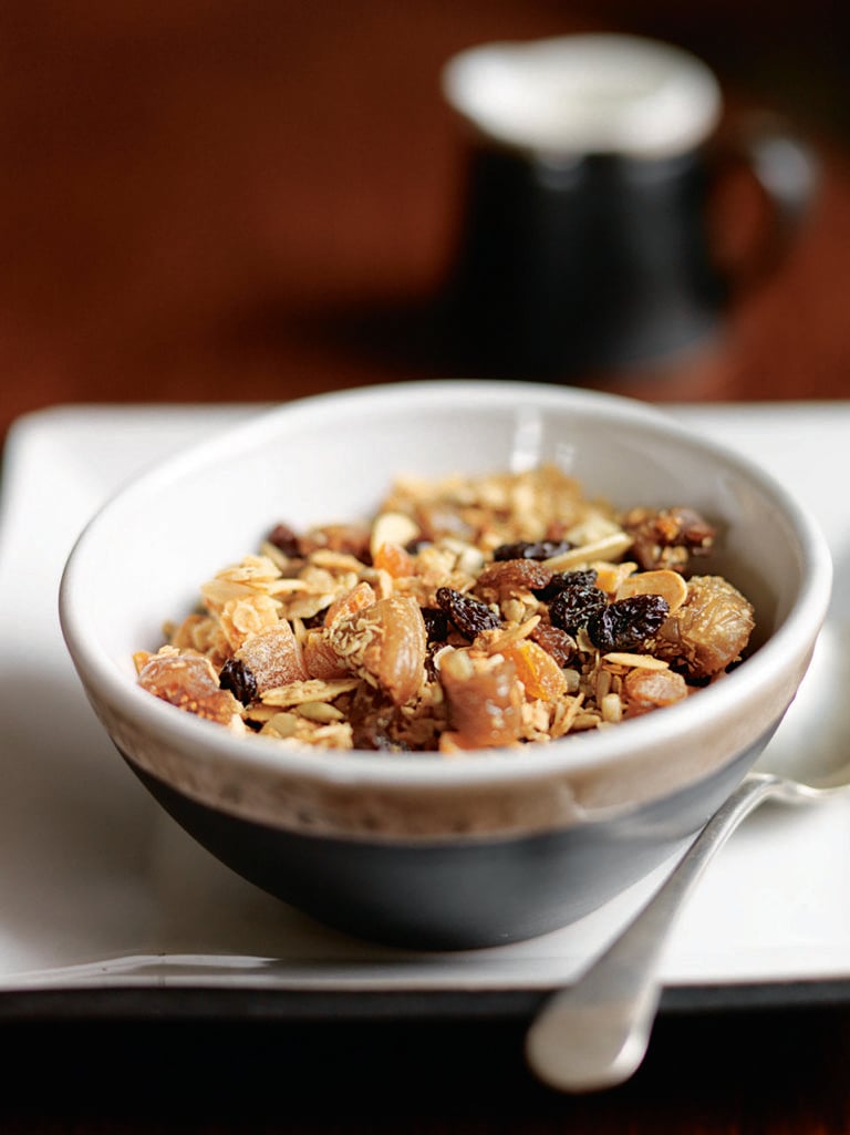 Crunchy nutty granola